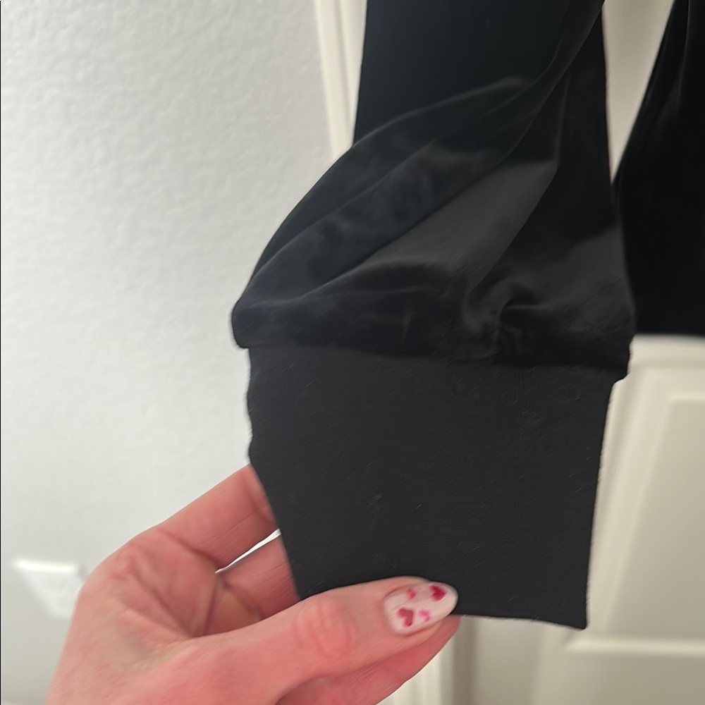 Spanx AirEssentials half-zip black velvet - Picture 6 of 13